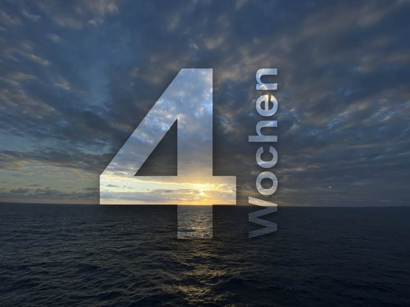 Beitrag Nur noch 4 Wochen!