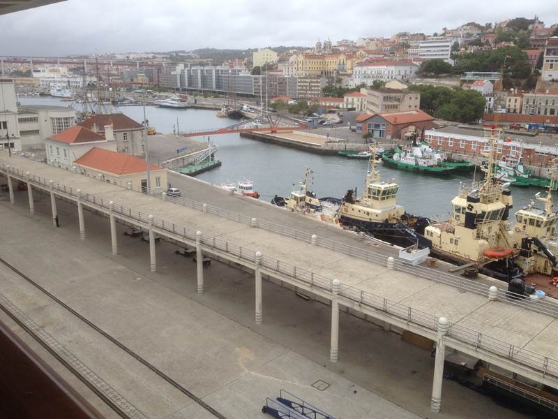 Hafen Lissabon