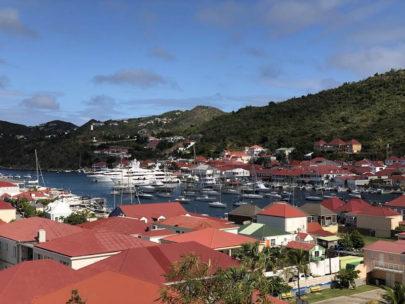 Hafen Gustavia